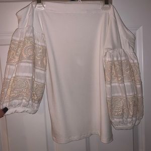 Off the shoulder Free people top